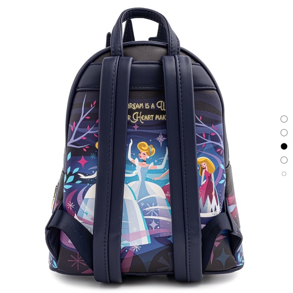 Disney Loungefly Cinderella castle mini backpack - Picture 4 of 8